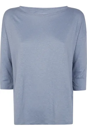 Majestic Mujer, Camisetas, Azul, Talla: S