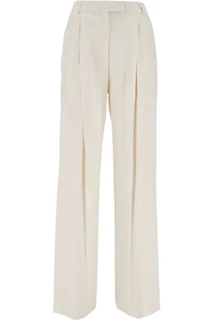 Des Phemmes Mujer, Pantalones, Blanco, Talla: M