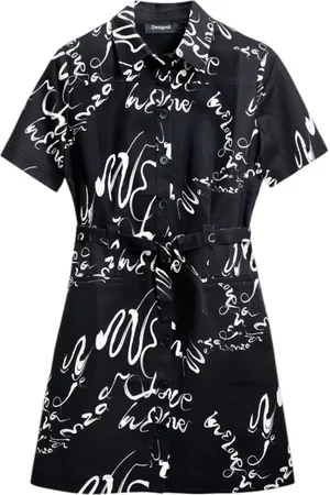 Desigual Mujer, Vestidos, Negro, Talla: XS