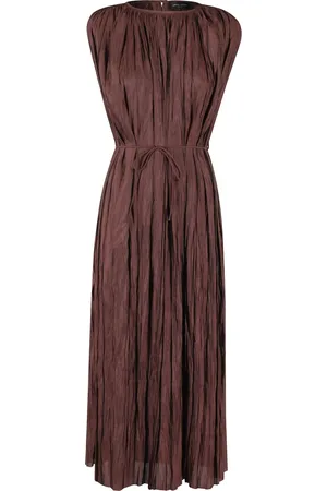 Roberto Collina Mujer, Vestidos, Marrón, Talla: M