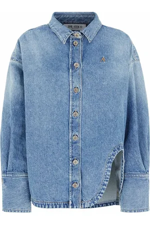 The Attico Mujer, Chaquetas, Azul, Talla: L