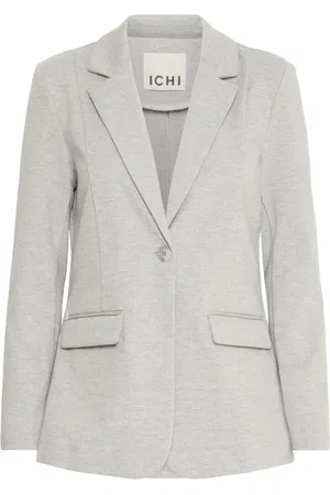Ichi Mujer, Chaquetas, Gris, Talla: XS