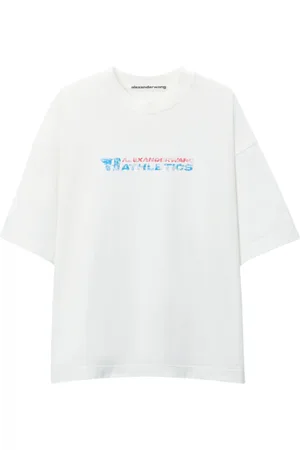 Alexander Wang Mujer, Camisetas, Blanco, Talla: S