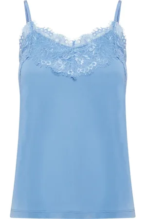 Ichi Mujer, Camisetas, Azul, Talla: L