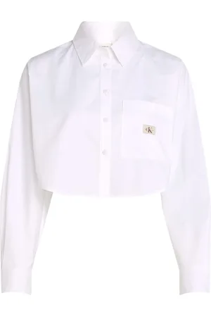 Calvin Klein Mujer, Blusas y Camisas, Blanco, Talla: S