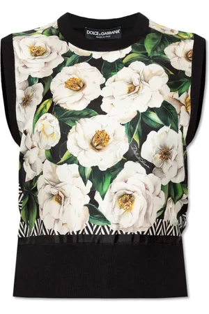 Dolce & Gabbana Mujer, Camisetas, Negro, Talla: S