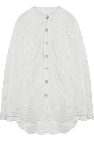 Farm Rio Mujer, Blusas y Camisas, Blanco, Talla: XS