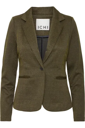 Ichi Mujer, Chaquetas, Verde, Talla: L