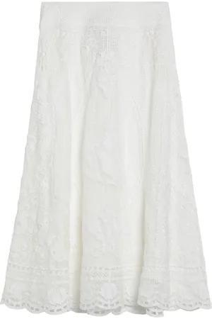 Farm Rio Mujer, Faldas, Blanco, Talla: L