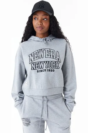New Era Mujer, Sudaderas, Gris, Talla: XS