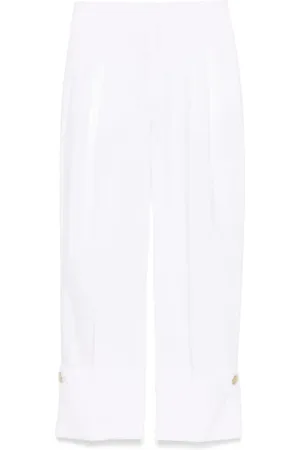 DARKPARK Mujer, Pantalones, Blanco, Talla: M