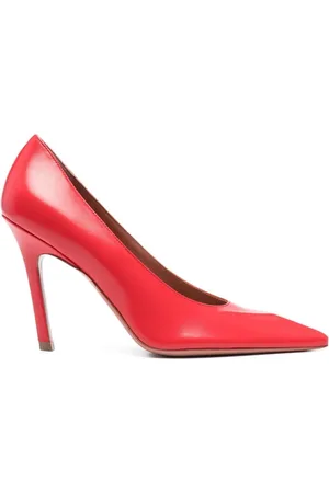 Amina Muaddi Mujer, Zapatos, Rojo, Talla: 36 1/2 EU