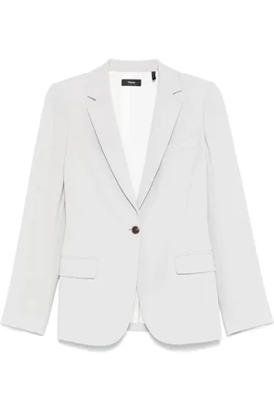 THEORY Mujer, Chaquetas, Gris, Talla: M