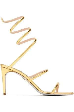 RENE CAOVILLA Mujer, Zapatos, Amarillo, Talla: 36 EU
