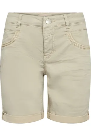 Mos Mosh Mujer, Pantalones cortos, Gris, Talla: W26