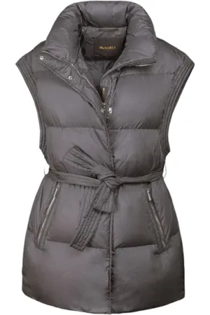 MOORER Mujer, Chaquetas, Gris, Talla: 2XS