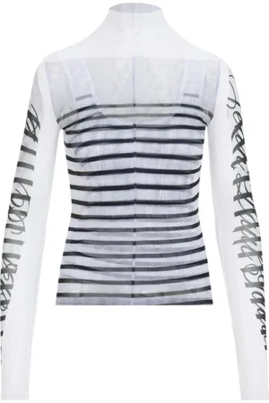 Jean Paul Gaultier Mujer, Camisetas, Blanco, Talla: XS
