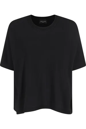 Roberto Collina Mujer, Camisetas, Negro, Talla: XS