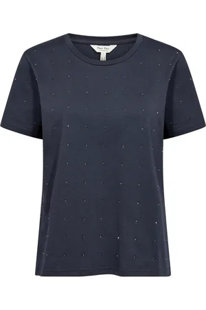 Part Two Mujer, Camisetas, Azul, Talla: XL
