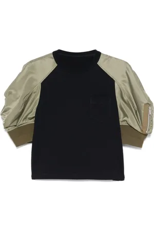 SACAI Mujer, Camisetas, Azul, Talla: M