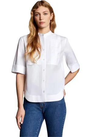 FAY Mujer, Blusas y Camisas, Blanco, Talla: M