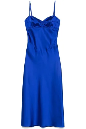 Anna October Mujer, Vestidos, Azul, Talla: S