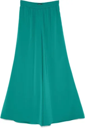 GIANLUCA CAPANNOLO Mujer, Pantalones, Verde, Talla: M