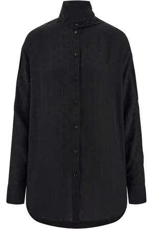 Salvatore Ferragamo Mujer, Blusas y Camisas, Negro, Talla: M