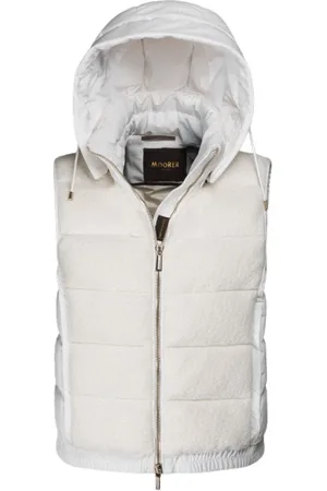MOORER Mujer, Chaquetas, Blanco, Talla: 2XS