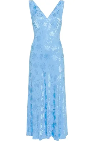 RIXO London Mujer, Vestidos, Azul, Talla: XL