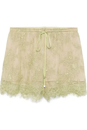 BLUMARINE Mujer, Pantalones cortos, Verde, Talla: S