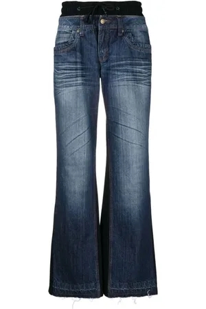 GUDU Mujer, Vaqueros, Azul, Talla: XS