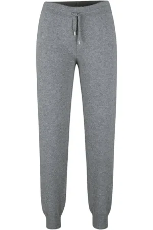 MOORER Mujer, Pantalones, Gris, Talla: S