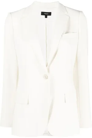THEORY Mujer, Chaquetas, Blanco, Talla: M