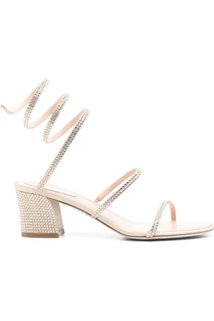 RENE CAOVILLA Mujer, Zapatos, Blanco, Talla: 41 EU