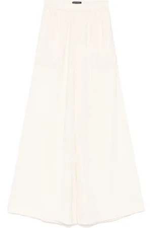GIANLUCA CAPANNOLO Mujer, Pantalones, Blanco, Talla: M