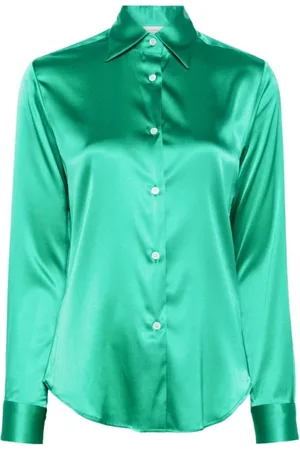MAZZARELLI Mujer, Blusas y Camisas, Verde, Talla: M
