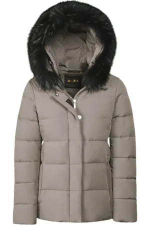 MOORER Mujer, Chaquetas, Marrón, Talla: XS