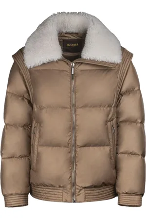 MOORER Mujer, Chaquetas, Marrón, Talla: S