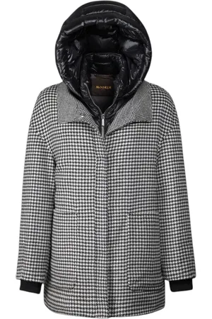 MOORER Mujer, Chaquetas, Negro, Talla: L