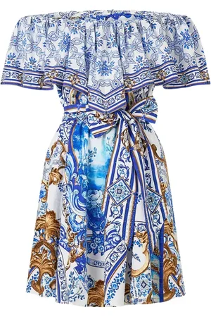 Camilla Mujer, Vestidos, Azul, Talla: M