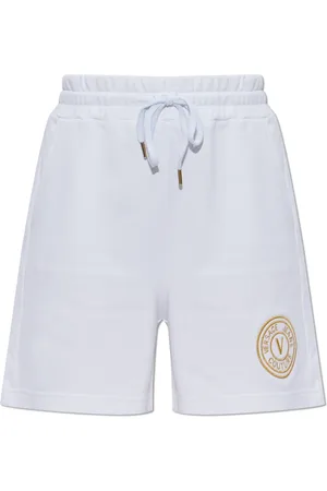 VERSACE Mujer, Pantalones cortos, Blanco, Talla: M