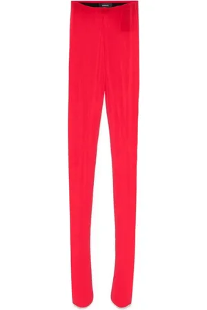WARDROBE.NYC Mujer, Pantalones, Rojo, Talla: XS