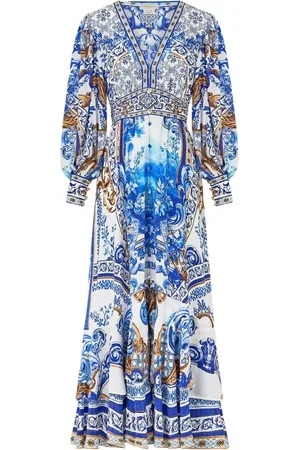 Camilla Mujer, Vestidos, Azul, Talla: XS