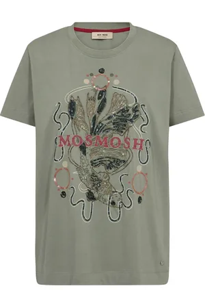 Mos Mosh Mujer, Camisetas, Verde, Talla: XL