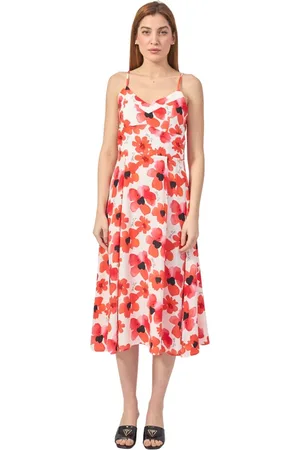 YES ZEE BY ESSENZA Mujer, Vestidos, Rojo, Talla: XL