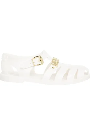 Moschino Mujer, Zapatos, Blanco, Talla: 38 EU