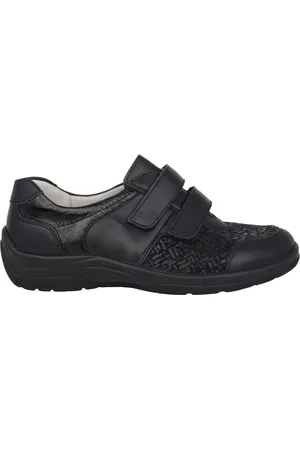 Waldläufer Mujer, Zapatos, Negro, Talla: 41 1/2 EU