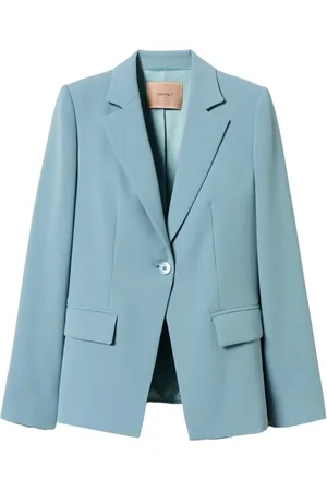 Twin-Set Mujer, Chaquetas, Azul, Talla: L