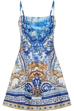 Camilla Mujer, Vestidos, Azul, Talla: S